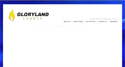 Desktop Screenshot of gloryland-church.com